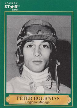 1991 Jockey Star Jockeys #26 Peter Bournias Front